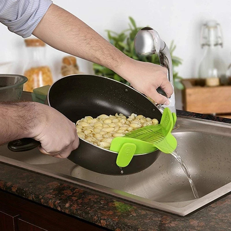 Silicone Pan Strainer