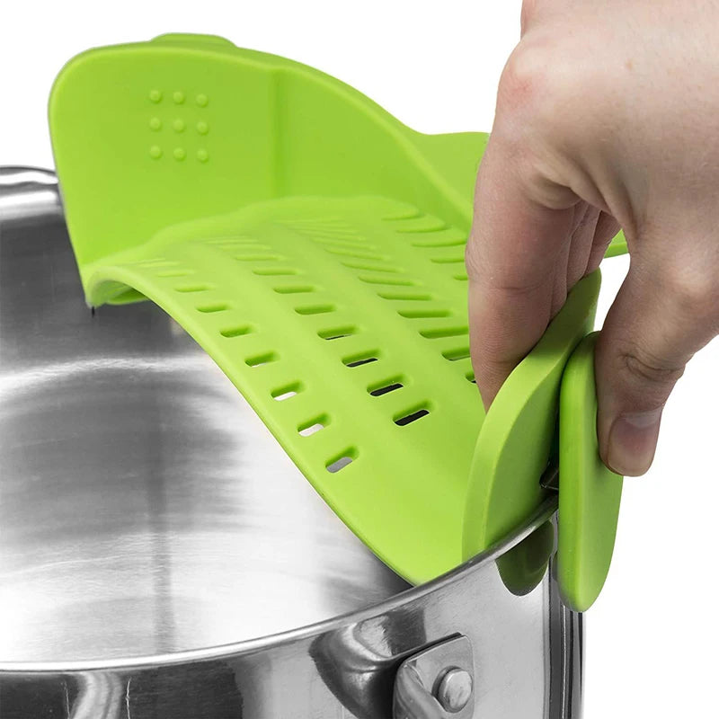 Silicone Pan Strainer