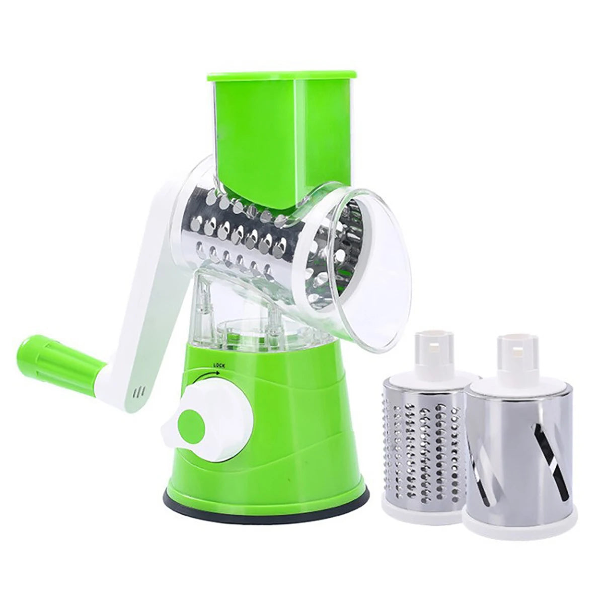 3-in-1 Manual Rotation Vegetable Fruit Slicer