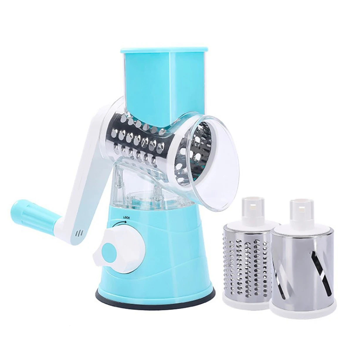 3-in-1 Manual Rotation Vegetable Fruit Slicer